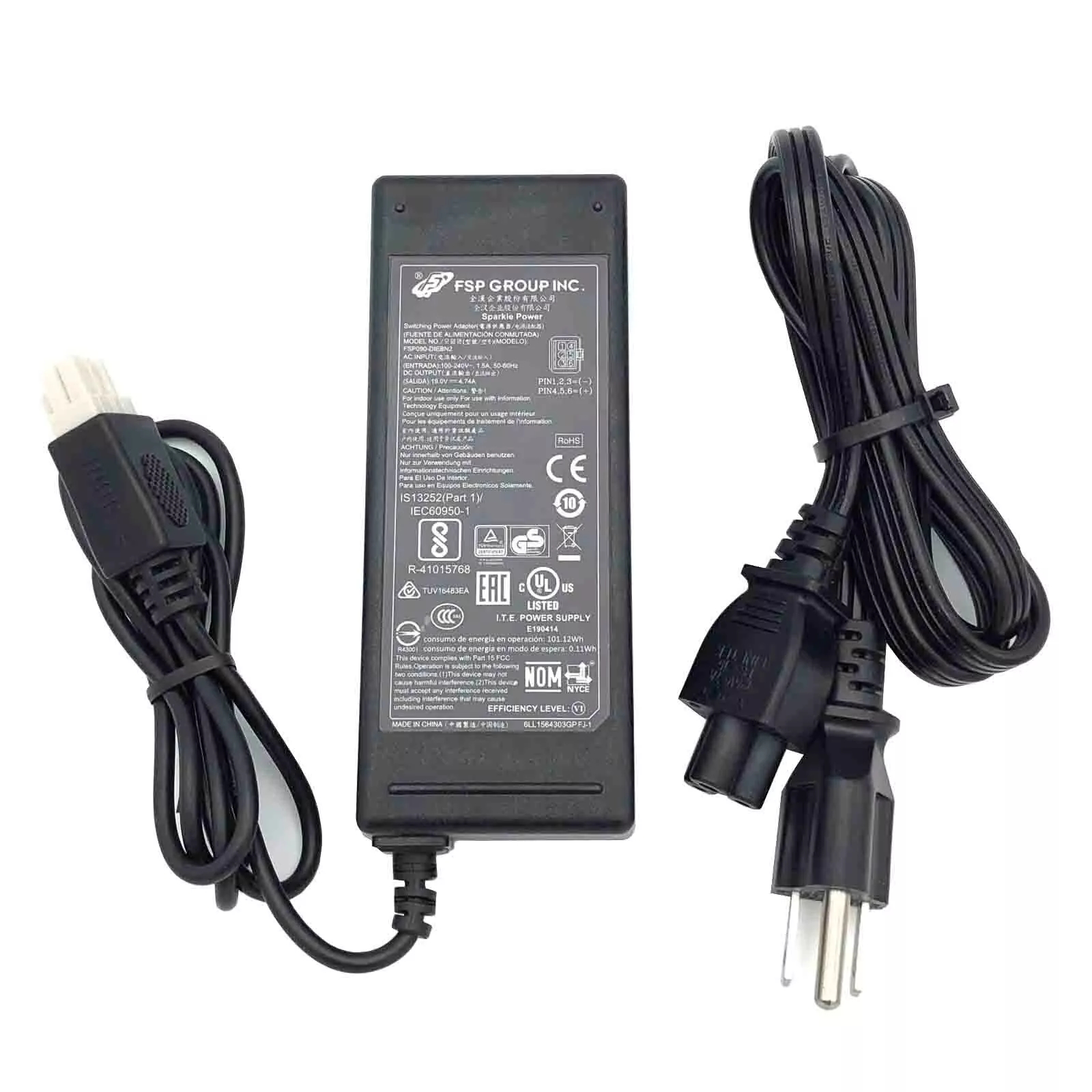*Brand NEW*NCR 7754-3029-8801 7754-3030-8801 POS Terminal 19V 4.74A 90W AC Adapter 6 Pin Power Supply